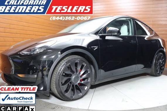 TESLA MODEL Y 2022 7SAYGDEF1NF493279 image